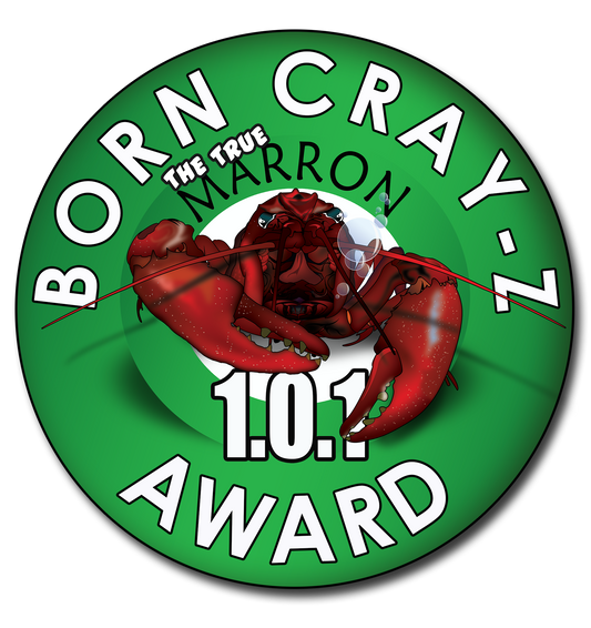 BORN CRAY-Z AWARD