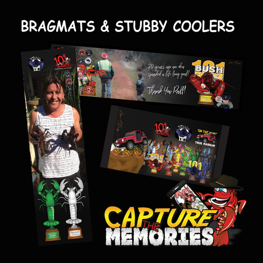 CAPTURE THE MEMORIES - BRAGMATS & STUBBY COOLERS